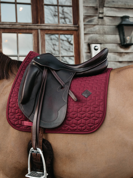 Kentucky Classic Dressage Saddle Pad Bordeaux