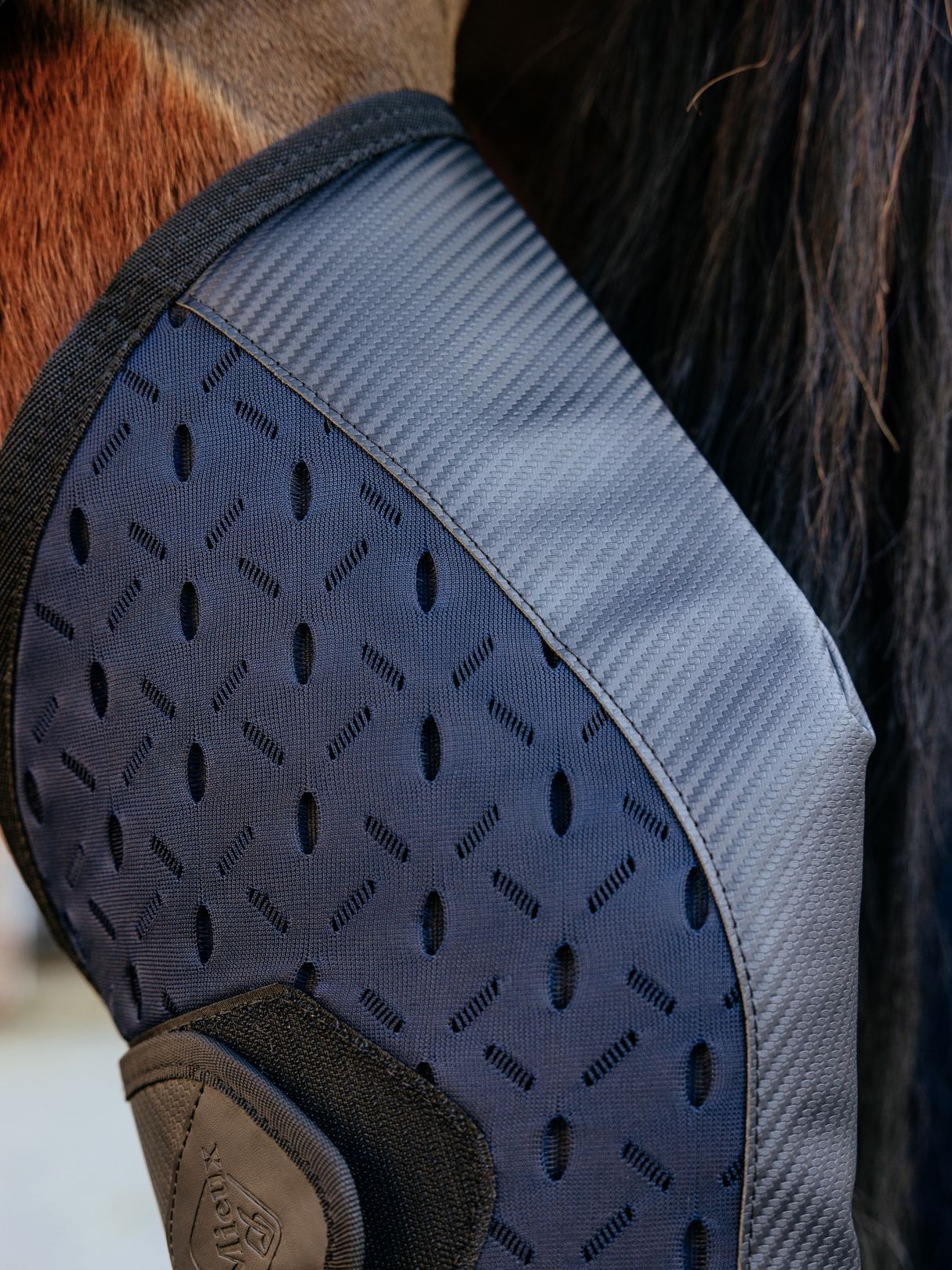 LeMieux Kudos 3D Mesh Travel Boots Navy