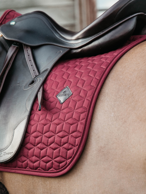 Kentucky Classic Dressage Saddle Pad Bordeaux