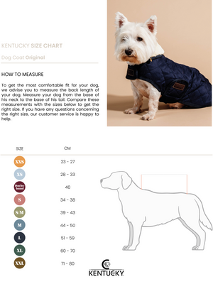 Kentucky Original Dog Coat Royal Purple
