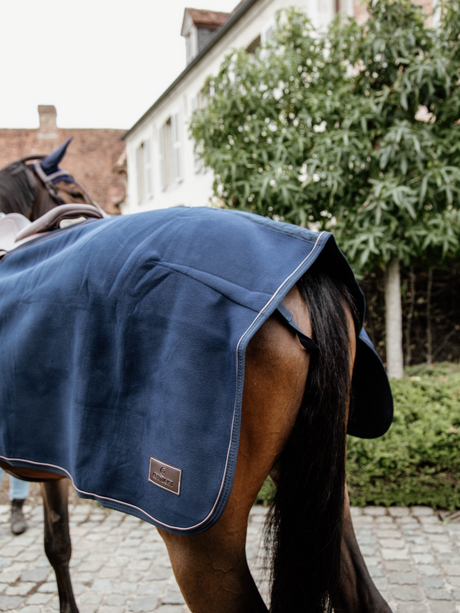 Kentucky Riding Rug Heavy Fleece Navy