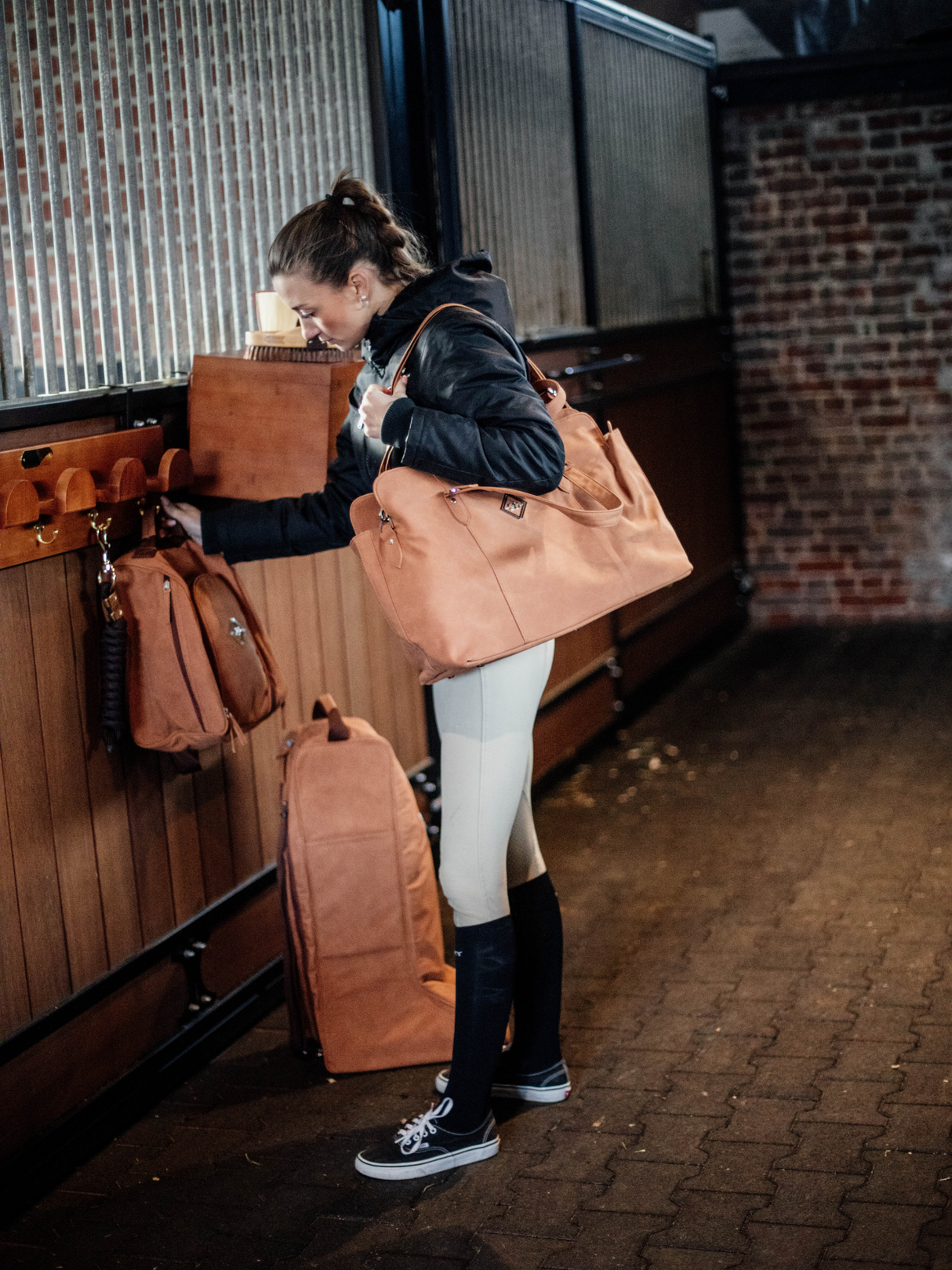 Grooming Deluxe Weekend Bag Chestnut