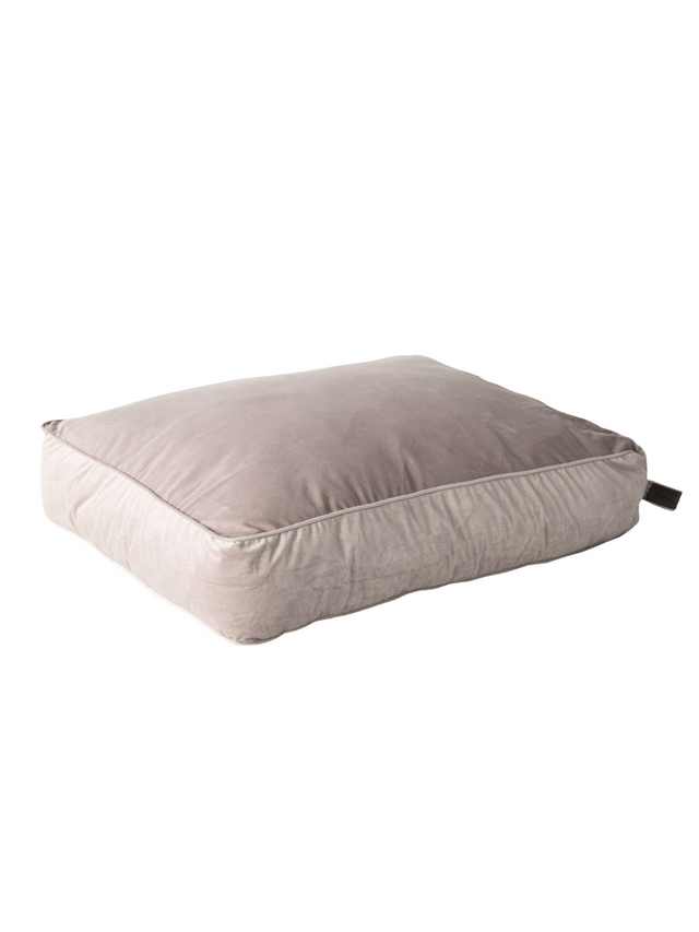 Kentucky Velvet Dog Bed Pillow Beige