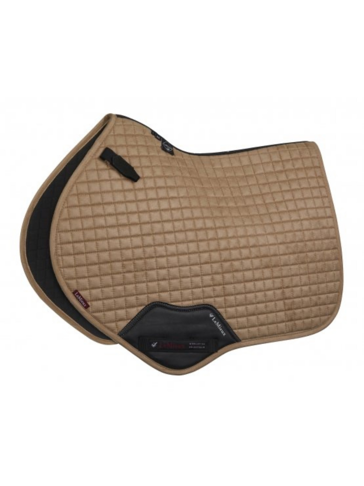 LeMieux Suede Jumping Saddle Pad Champagne