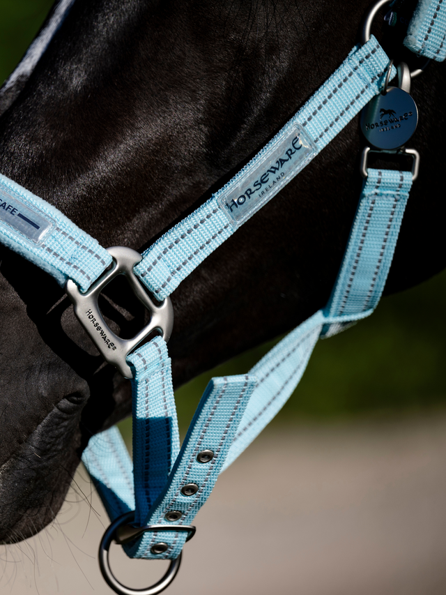 Horseware Field Safe Headcollar Blue Haze