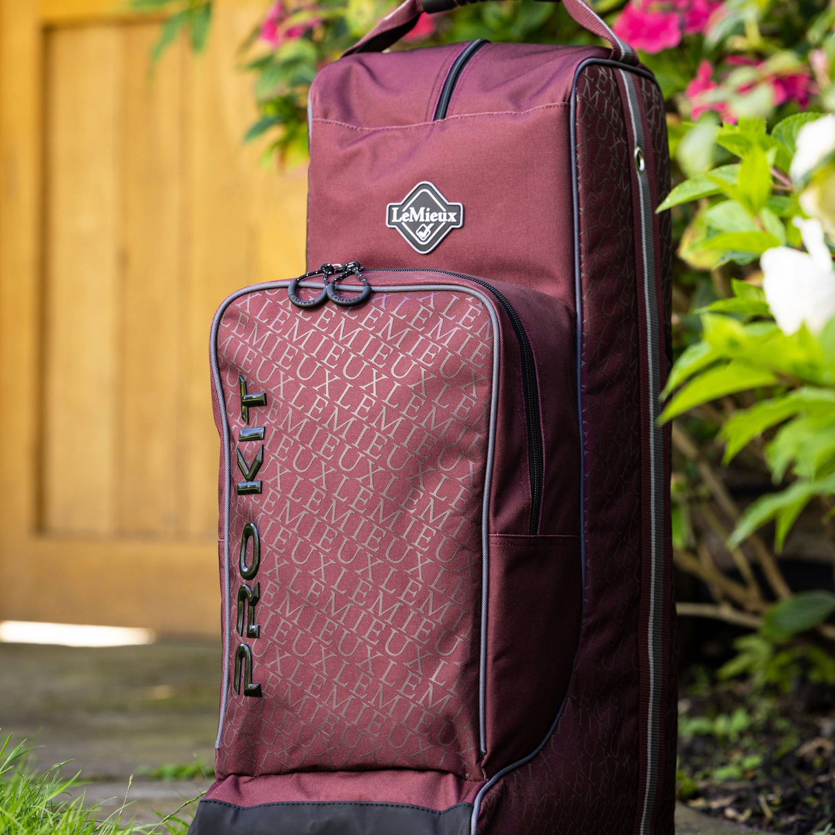 LeMieux Elite Pro Boot & Hat Bag Burgundy