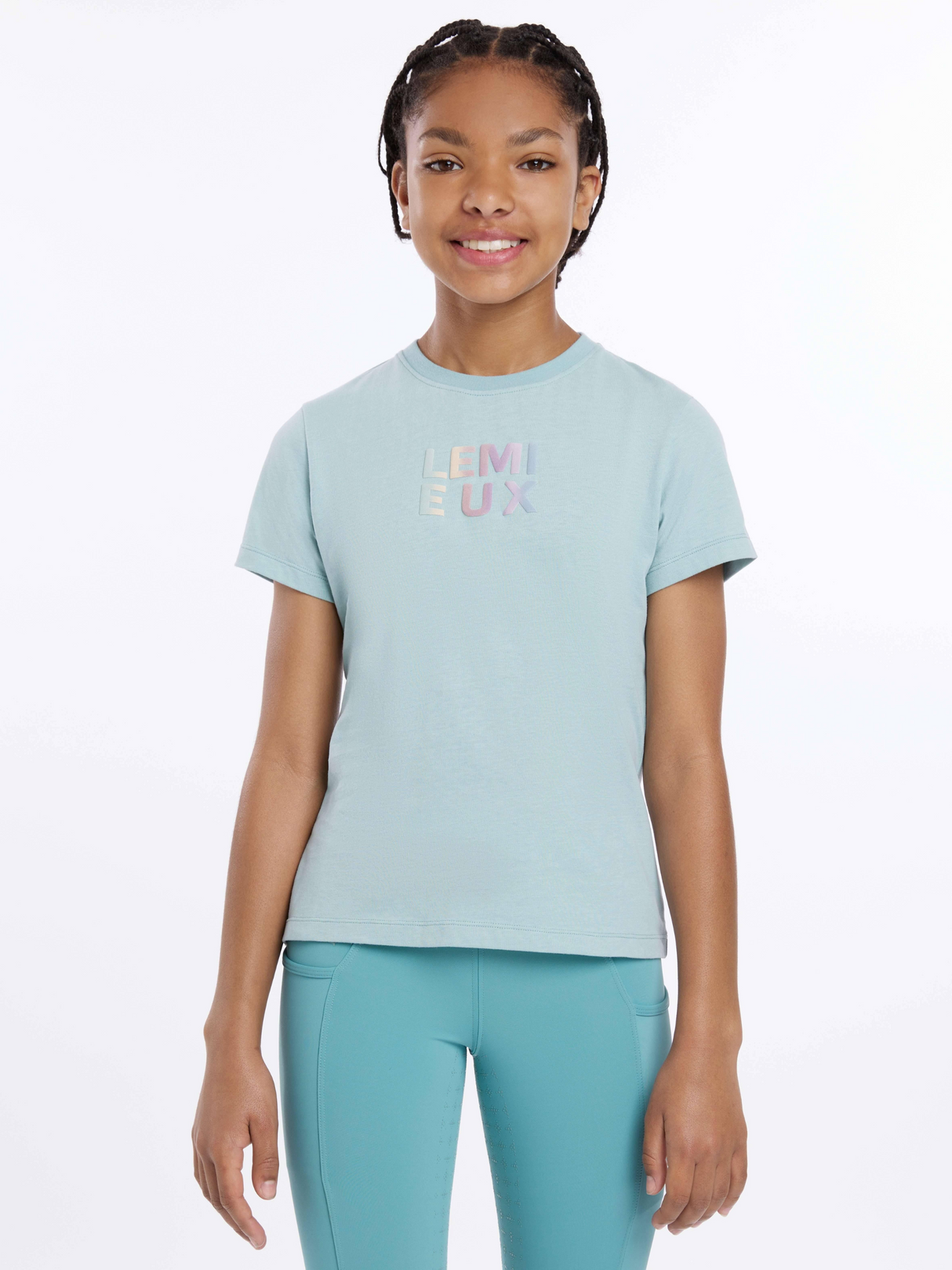 LeMieux Young Rider Arianna T-Shirt Aqua