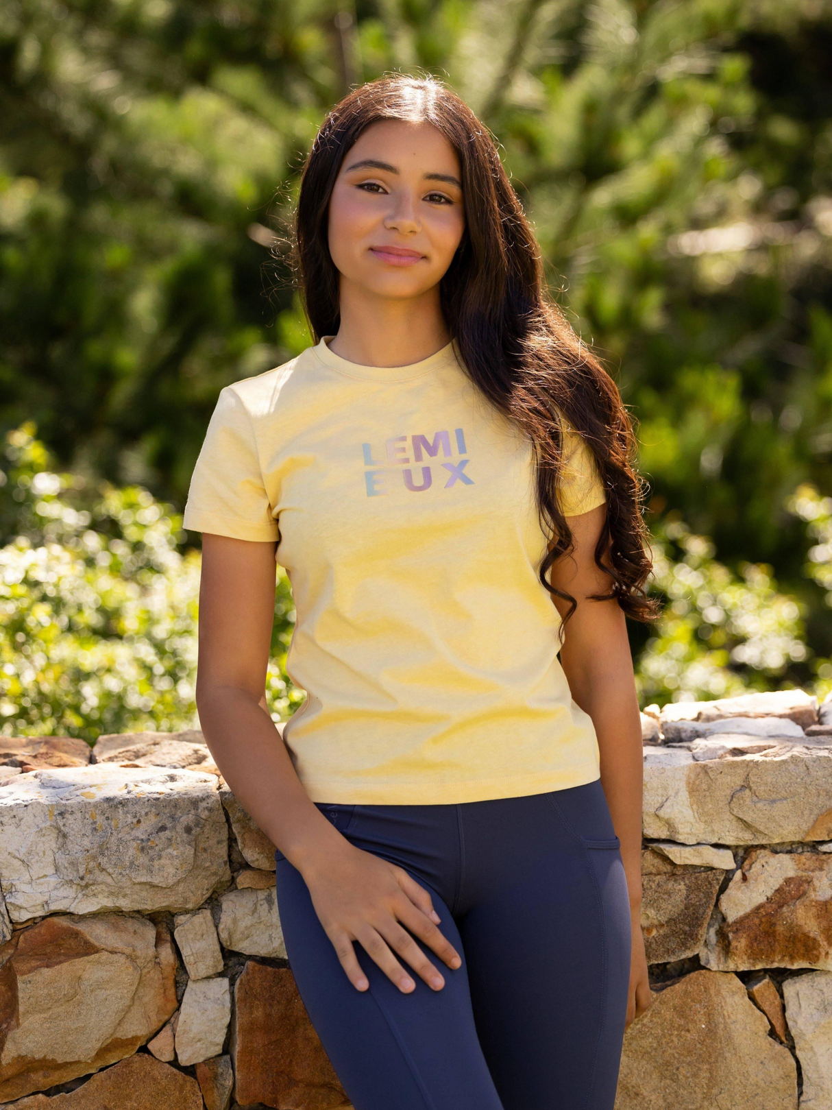 LeMieux Young Rider Arianna T-Shirt Mimosa