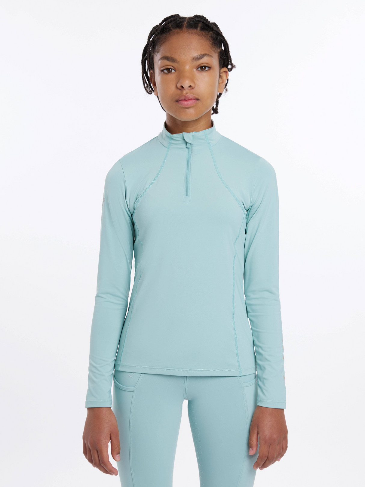 LeMieux Young Rider Base Layer Aqua