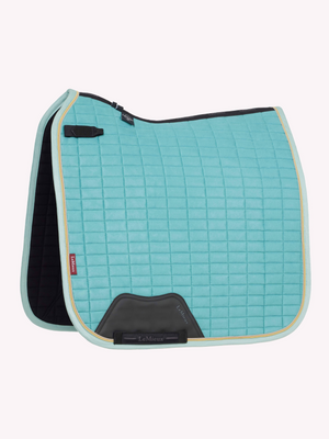 LeMieux Suede Square Dressage Saddle Pad Lagoon