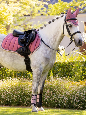 LeMieux Loire Classic Close Contact Square Saddle Pad Peony