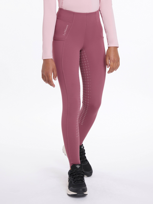 LeMieux Young Rider Orla Pull On Breeches Rosewood