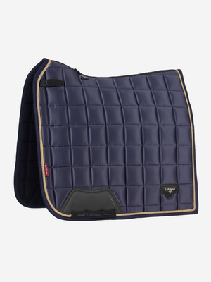 LeMieux Loire Classic Dressage Square Saddle Pad Dusk Blue