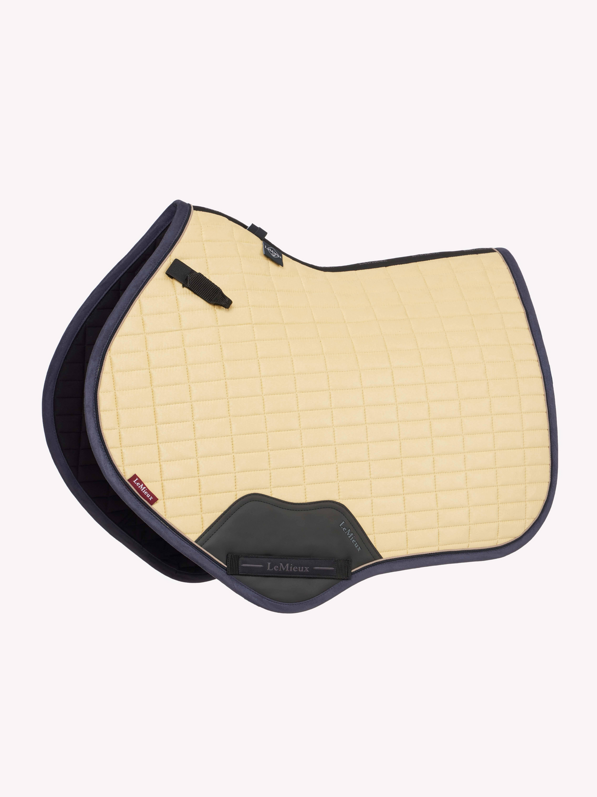 LeMieux Suede Square Close Contact Jump Saddle Pad Mimosa