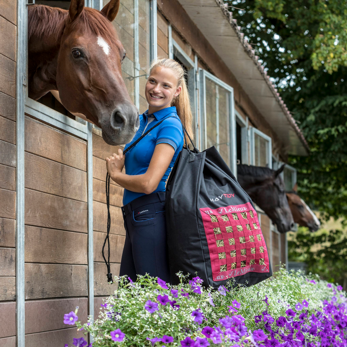 LeMieux Hay Tidy Bag Black