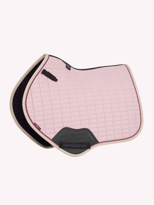 LeMieux Suede Square Close Contact Jump Saddle Pad Blossom