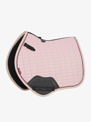 LeMieux Mini Suede Close Contact Jump Square Saddle Pad Blossom