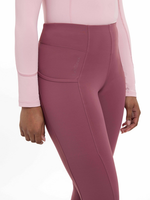 LeMieux Naomi Pull On Breeches Rosewood