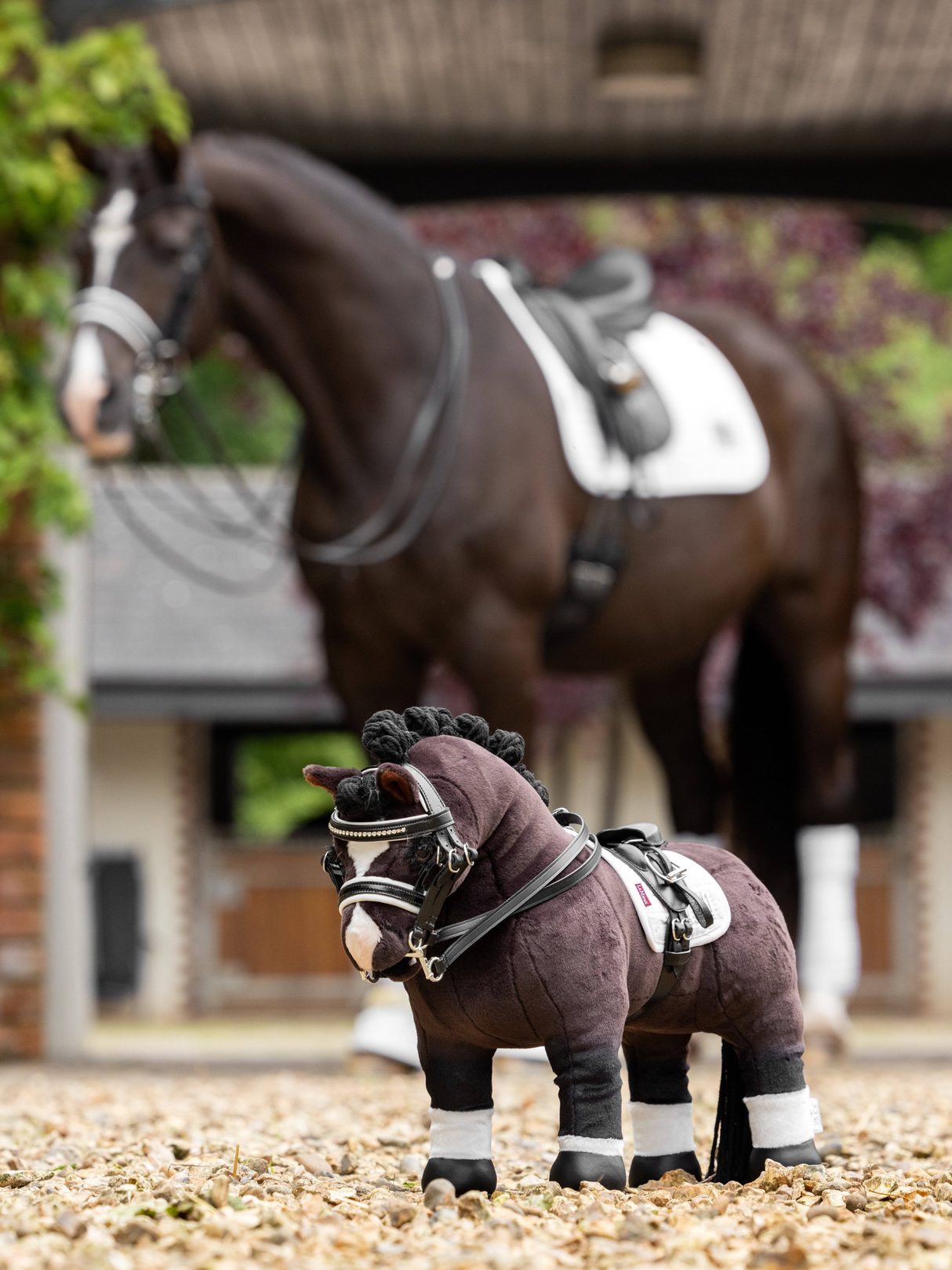 LeMieux Toy Pony Double Bridle Black