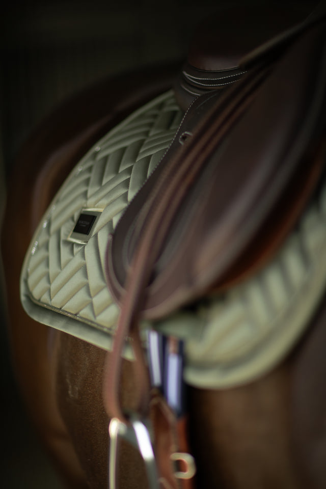 Equestrian Stockholm Modern Jump Saddle Pad Striking Valley