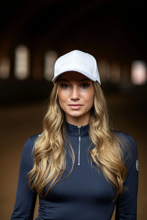 Equestrian Stockholm Cap White