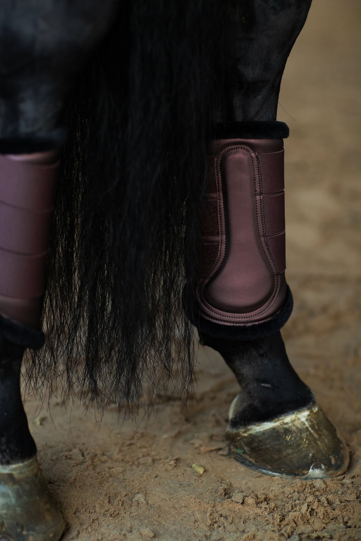 Equestrian Stockholm Fleece Brushing Boots Endless Glow