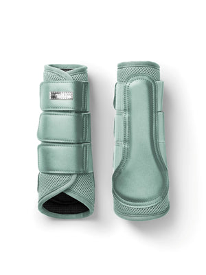 Equestrian Stockholm Classic Mesh Brushing Boots Mint