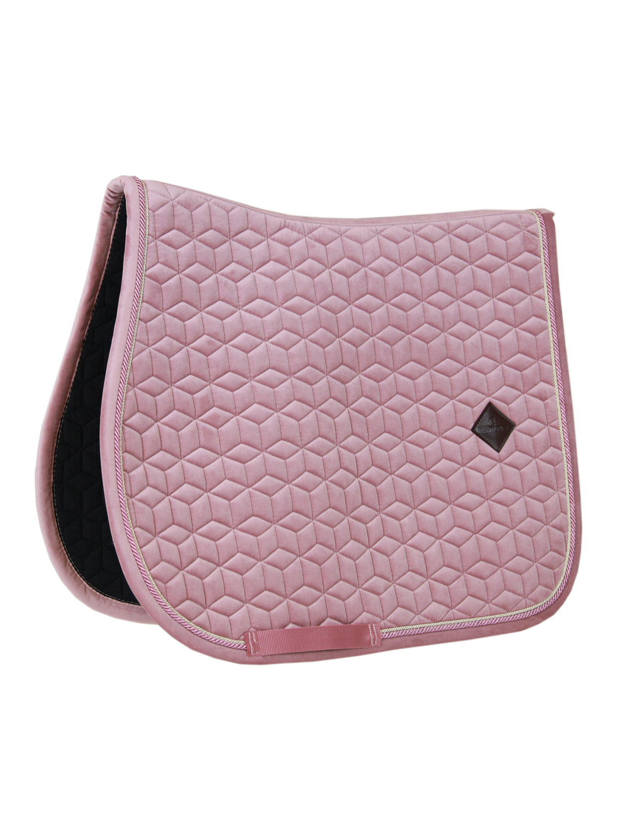 Kentucky Velvet Jump Saddle Pad Old Rose