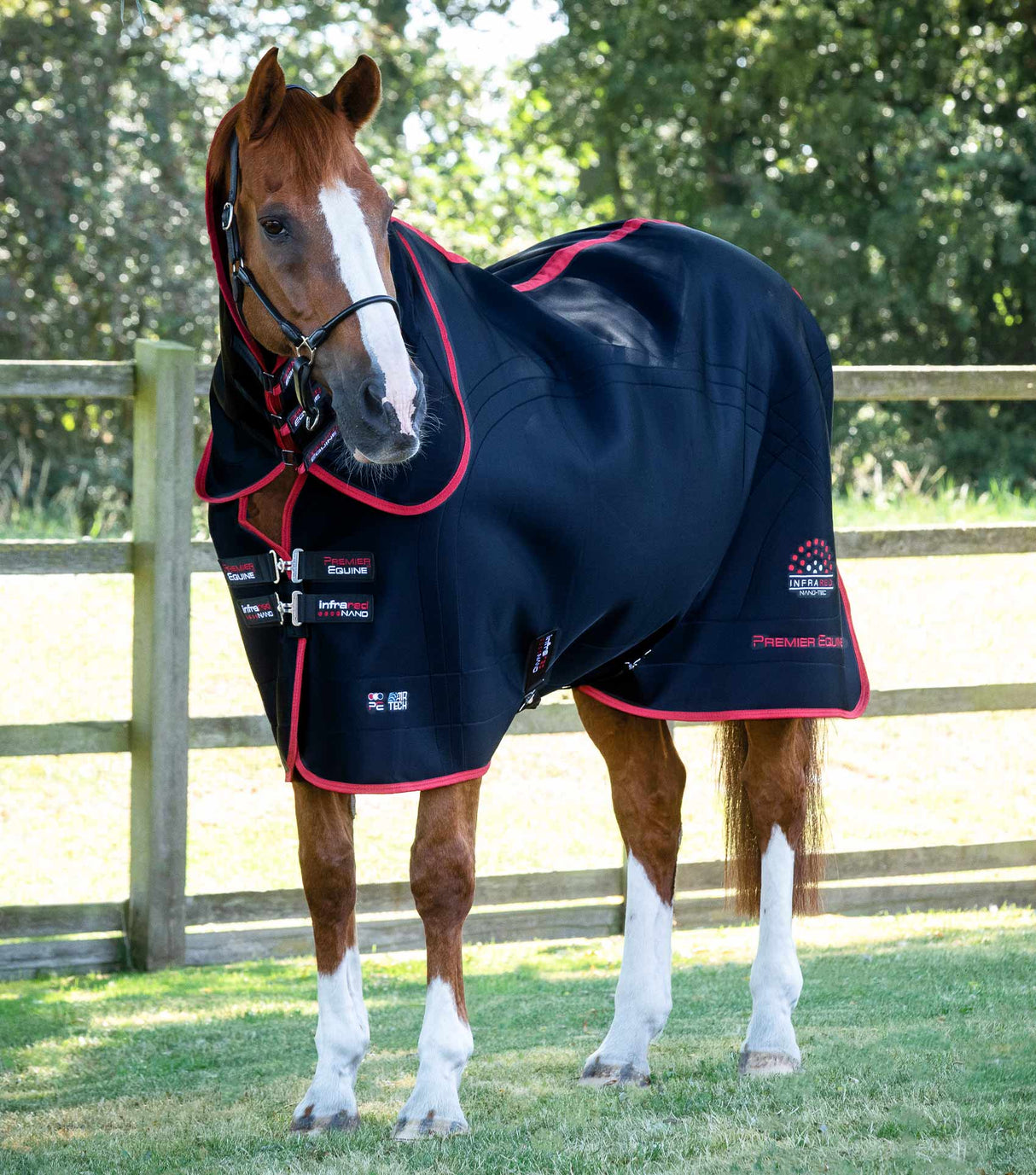 Premier Equine Nano-Tec Infrared Horse Rug Black