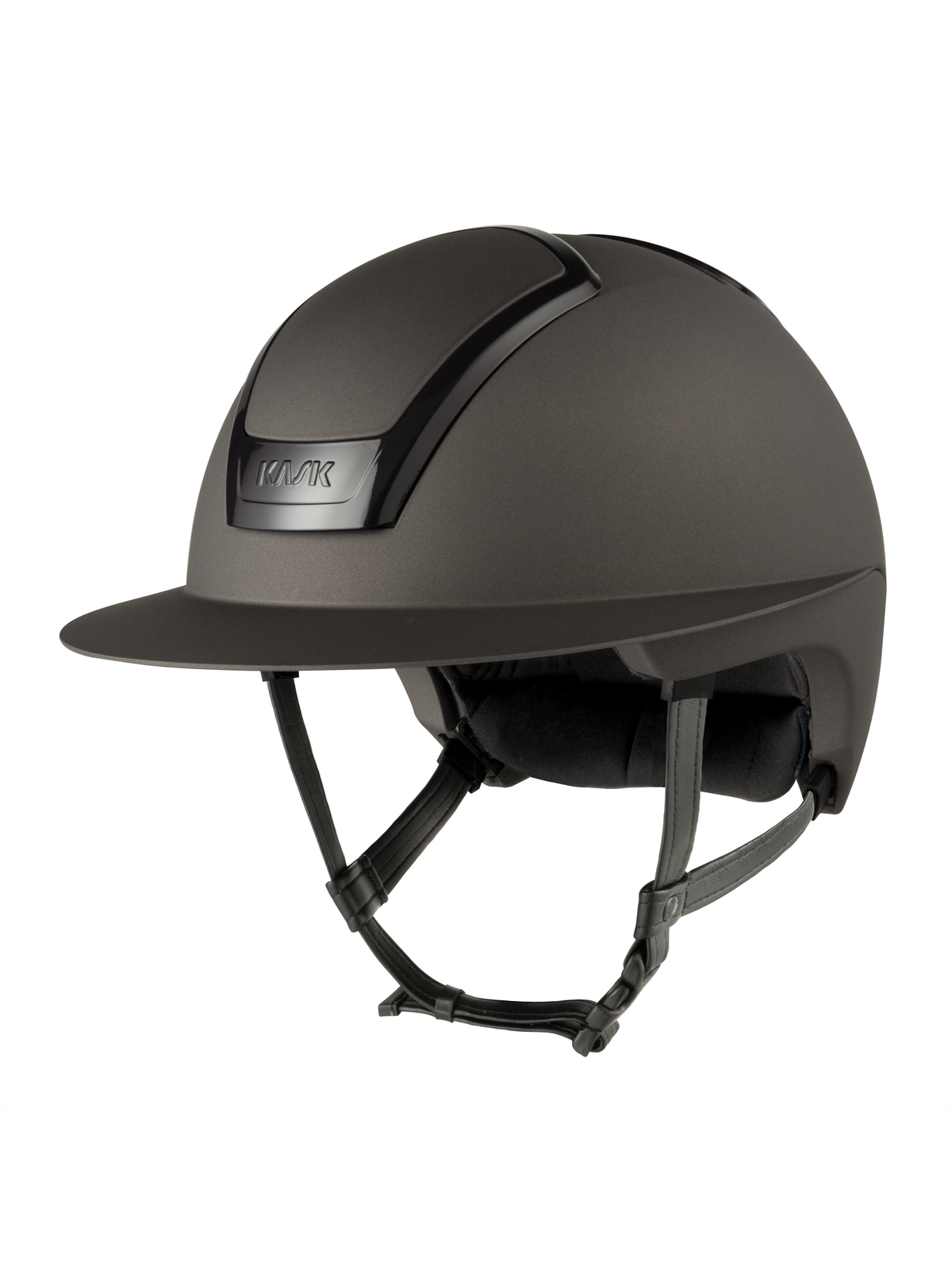 KASK Nemesi Wide Peak Metal Helmet Ash Brown