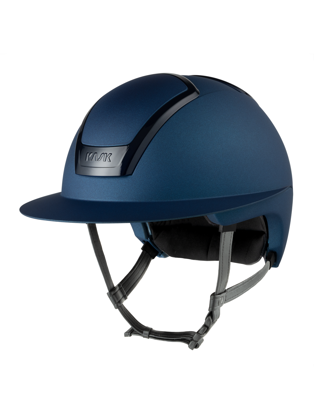 KASK Nemesi Wide Peak Metal Helmet Cobalt Blue