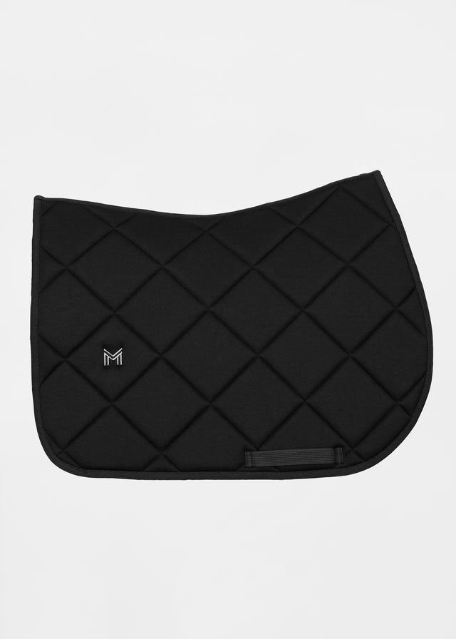 Maximilian Crew Jump Saddle Pad Black