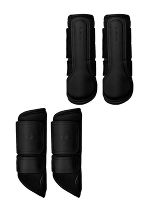 Maximilian Ego Brushing Boots Black 4-Pack