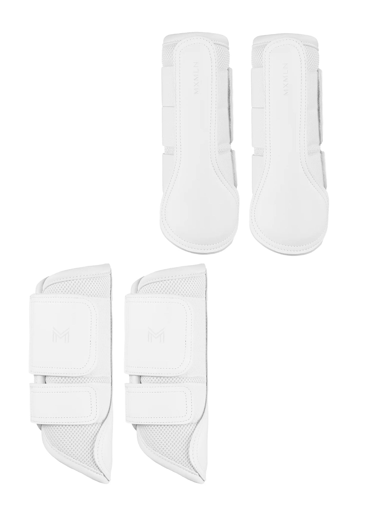 Maximilian Ego Brushing Boots White 4-Pack