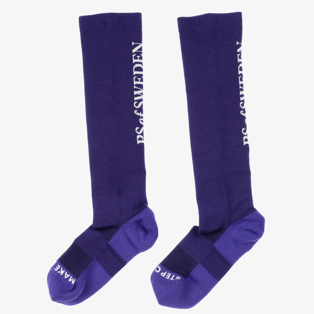 PS of Sweden Natasha Socks Lilac - 2 pack