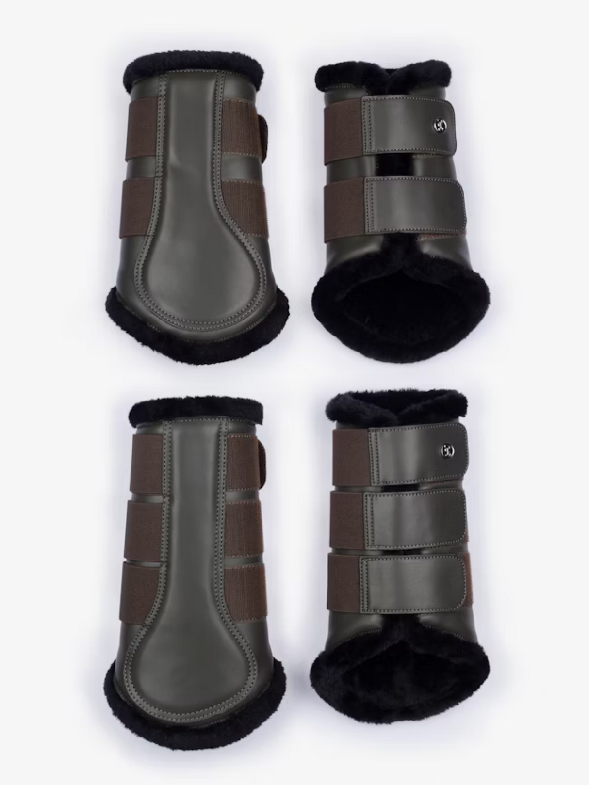 PS of Sweden Premium Fleece Brushing Boots Dark Grey