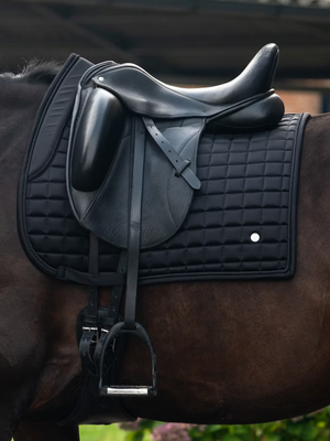 PS of Sweden Classic Quilt Dressage Saddle Pad Black