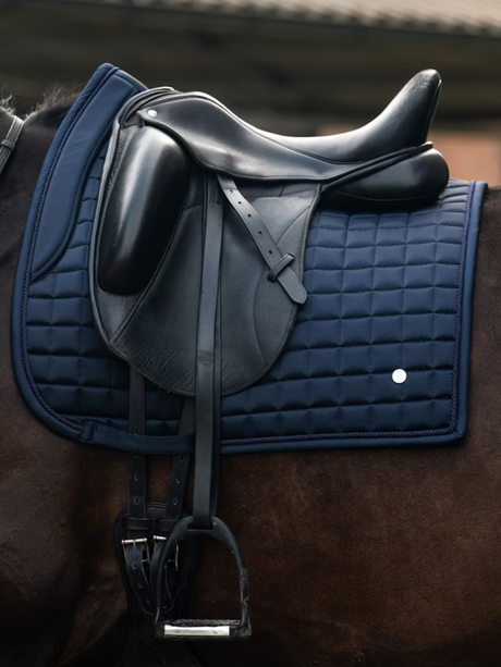 PS of Sweden Classic Quilt Dressage Saddle Pad Navy