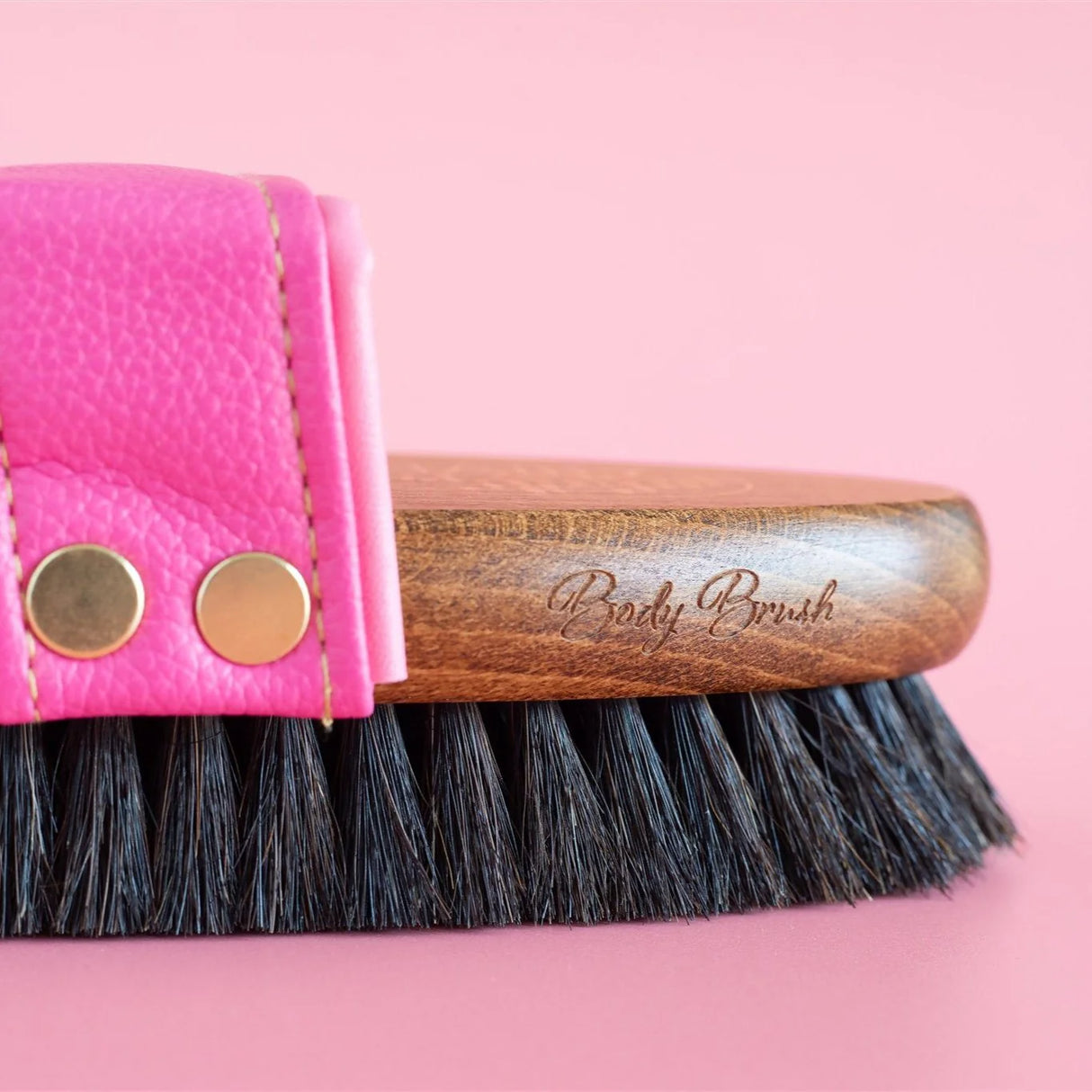 Hairy Pony Pink Body Brush