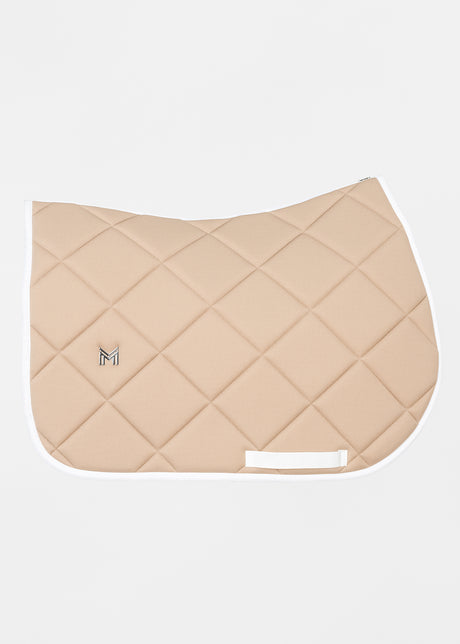 Maximilian Crew Jump Saddle Pad Beige