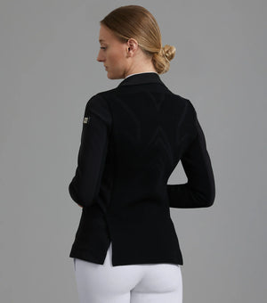 Premier Equine Quarto Ladies Competition Jacket Jet Black