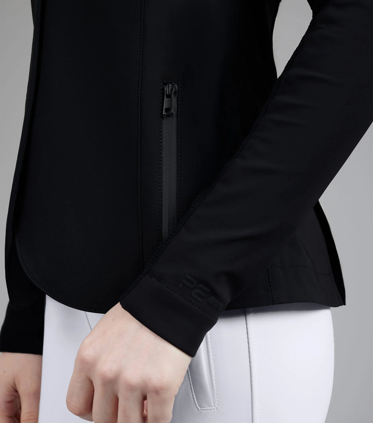 Premier Equine Quarto Ladies Competition Jacket Jet Black
