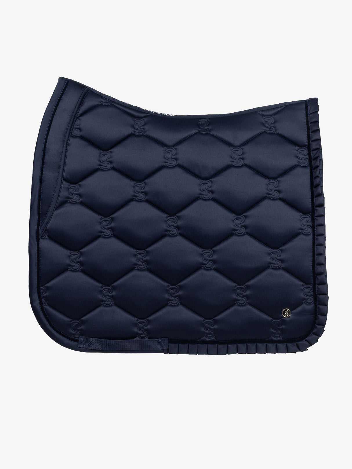 PS of Sweden Ruffle Dressage Saddle Pad Navy