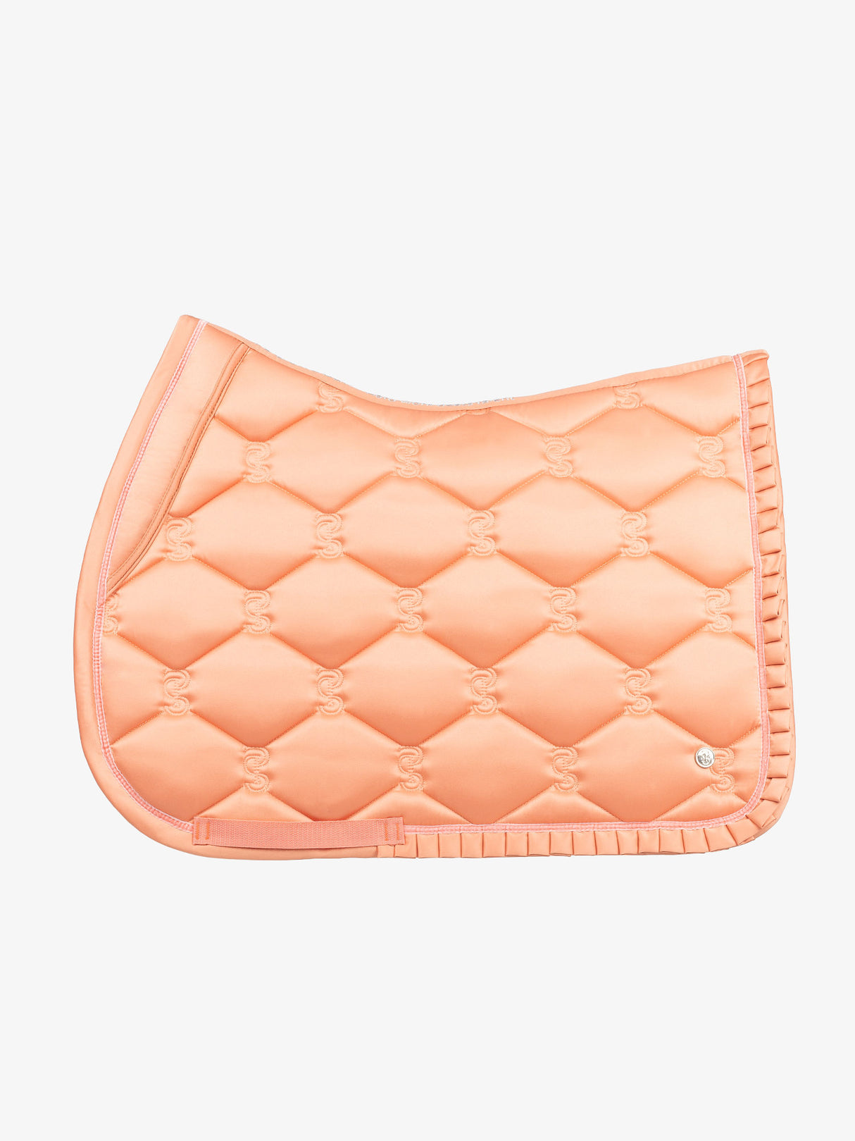 PS of Sweden Ruffle Jump Saddle Pad Coral