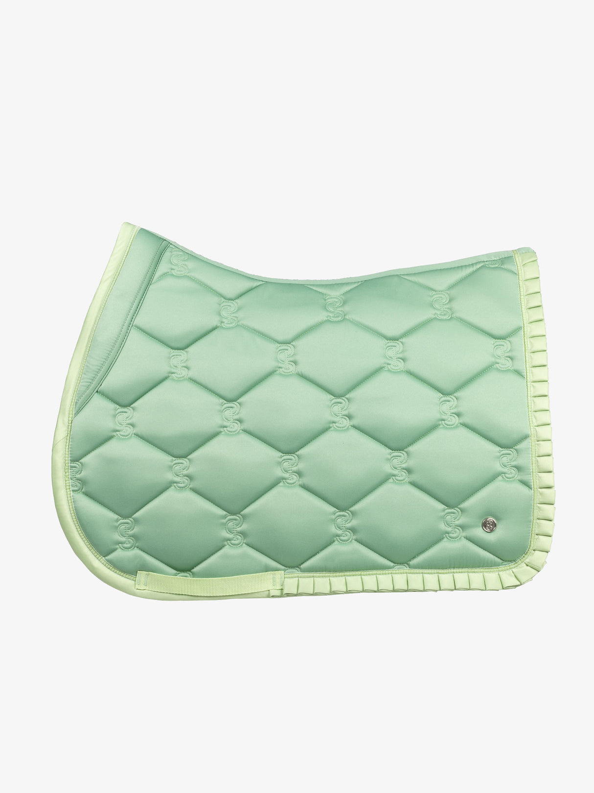 PS of Sweden Ruffle Jump Saddle Pad Sage Green