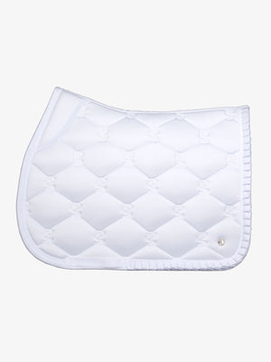 PS of Sweden Ruffle Jump Saddle Pad White