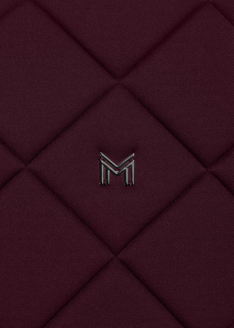 Maximilian Crew Dressage Saddle Pad Burgundy