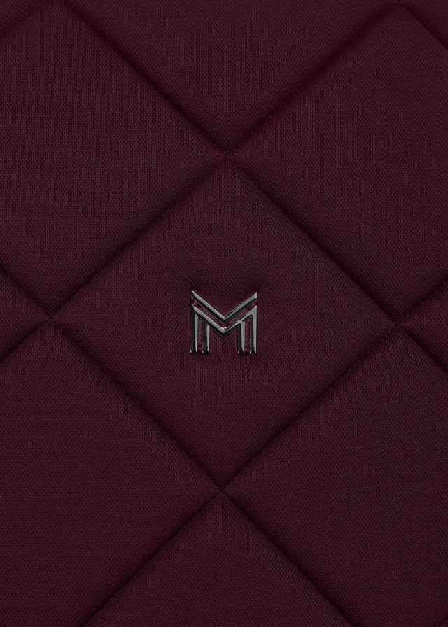 Maximilian Crew Dressage Saddle Pad Burgundy