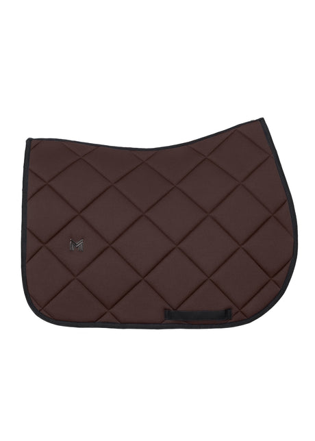 Maximilian Crew Jump Saddle Pad Chocolate
