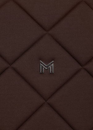 Maximilian Crew Jump Saddle Pad Chocolate
